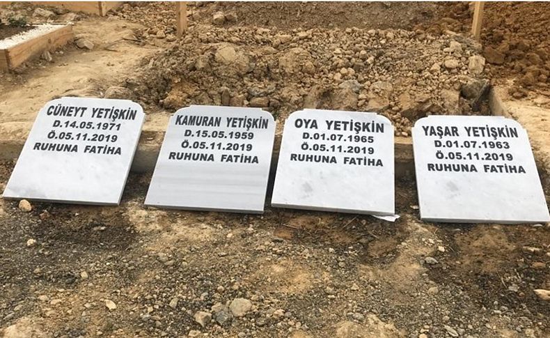 Fatih'te evlerinde ölü bulunan 4 kardeş son yolculuğa uğurlandı