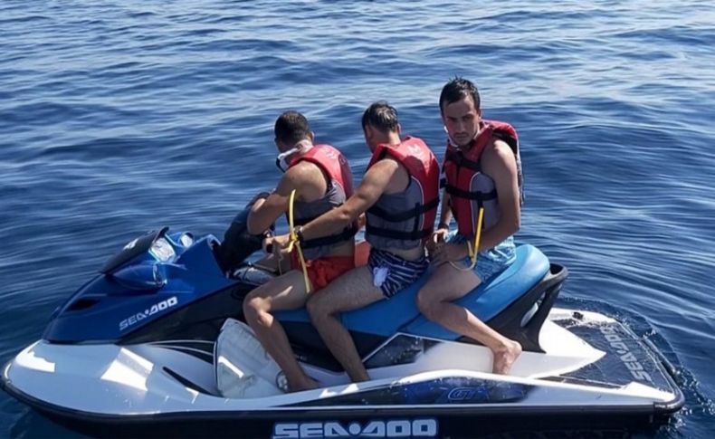 FETÖ'cüler Yunanistan'dan bunu beklemiyordu: Jet ski'yi bozup Türk karasularına bıraktılar