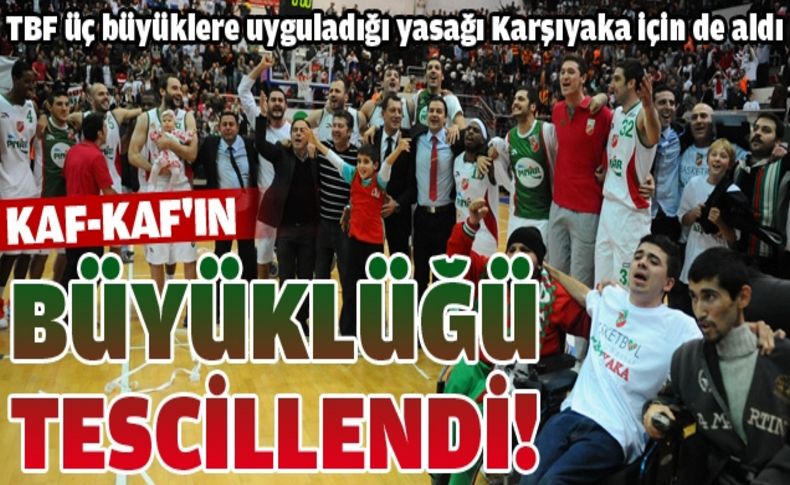 Galatasaray ve Karşıyaka deplasmana taraftar götüremeyecek