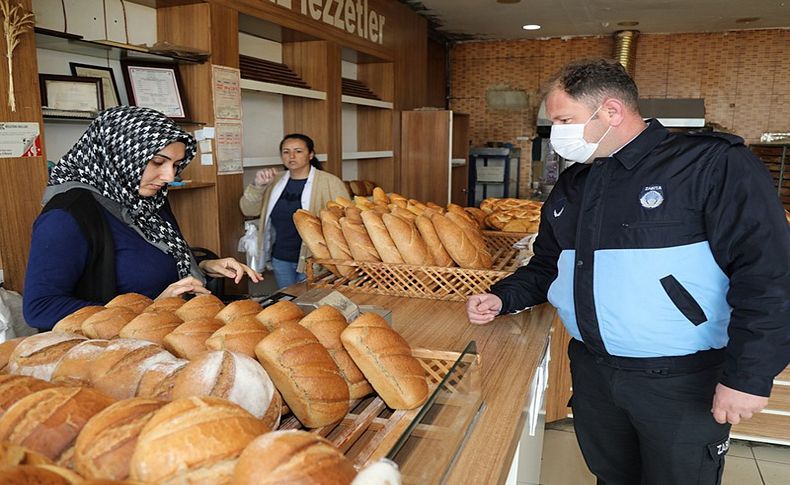 Gaziemir'de ekmekler güvenle tüketiliyor