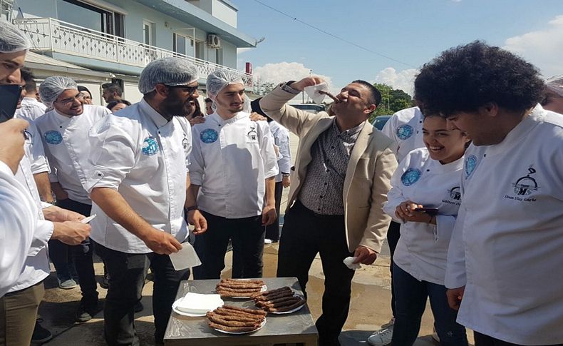Geleceğin aşçıları Tire'de misafir edildi