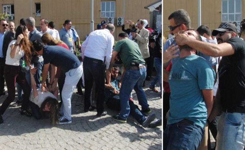 İzmir'de protestoya 6 gözaltı