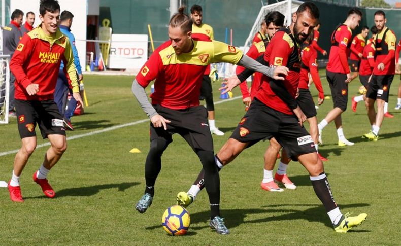 Göztepe, Akhisarspor maçının hazırlıklarına başladı