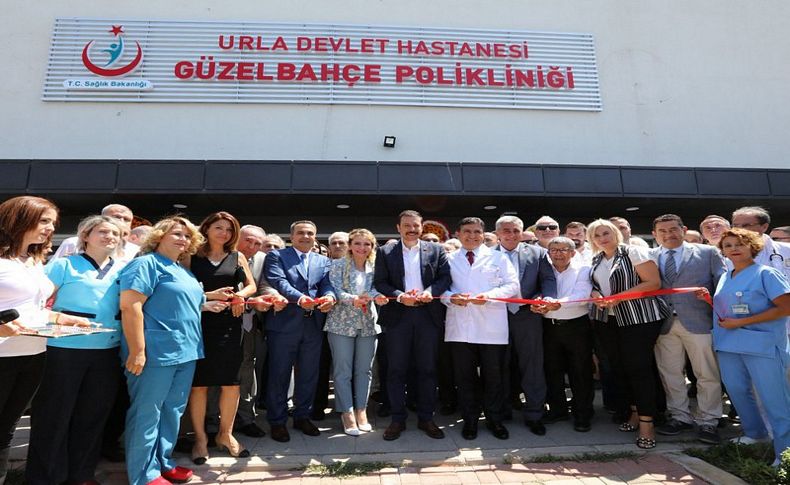 Güzelbahçe Semt Poliklinik'i açıldı