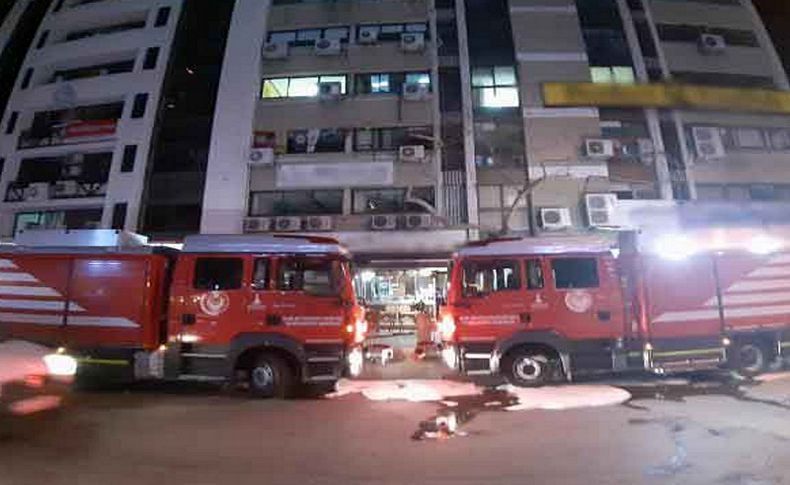 HDP il binasında yangın