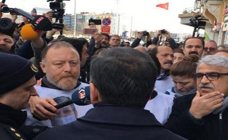 HDP'lilerin Taksim'de yürüyüşüne izin verilmedi