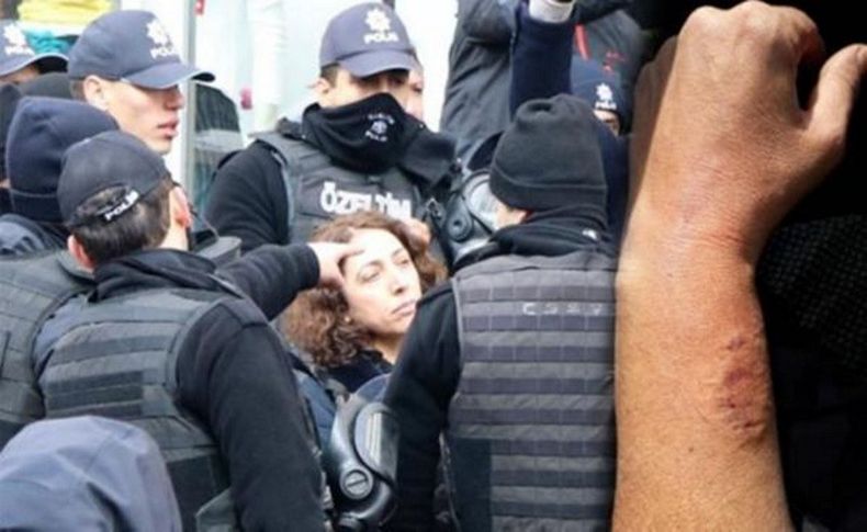 HDP milletvekili polisin kolunu ısırdı