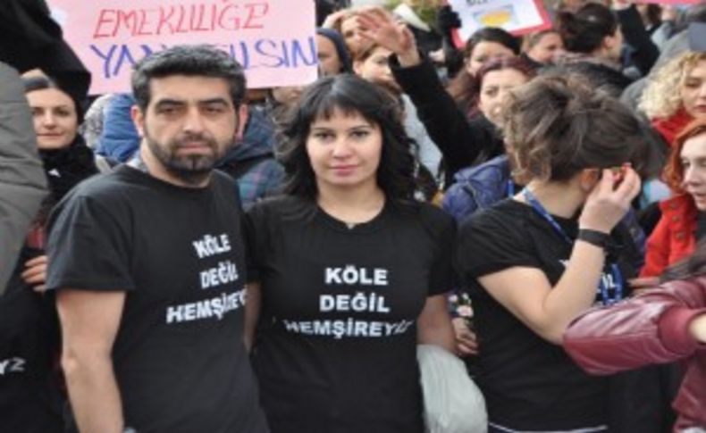 Ege'de eyleme devam: 'Köle değil hemşireyiz'