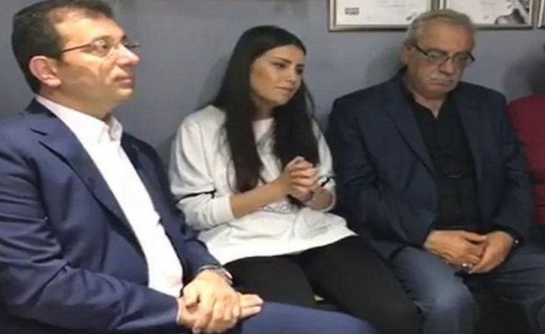 İmamoğlu Erdoğan’ın bıçaklanan manevi kızını ziyaret etti