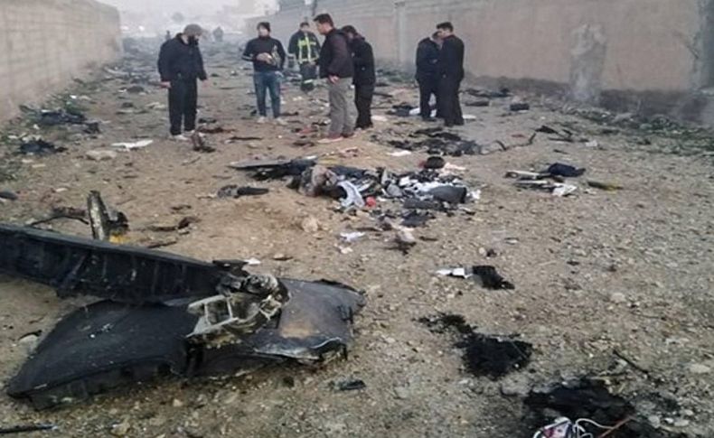 İran'da 176 kişiyi taşıyan yolcu uçağı düştü