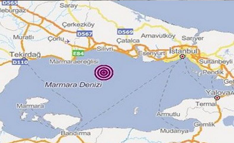 İstanbul Silivri'de deprem! Yine sallandı