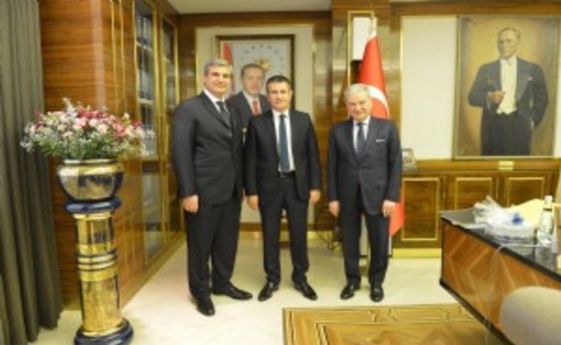 İTO'dan Gümrük Bakanı Canikli'ye ziyaret