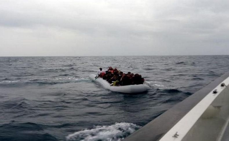 62 kaçak göçmen yakalandı