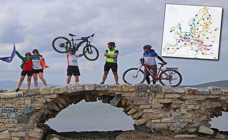 İzmir, Avrupa bisiklet rotasına dahil edildi