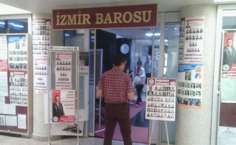 İzmir Barosu'da seçim yarışı başladı