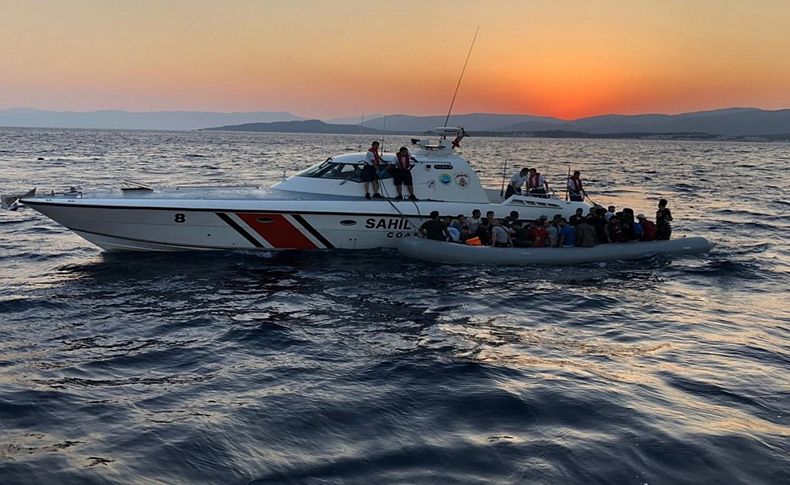 İzmir'de 132 kaçak göçmen yakalandı