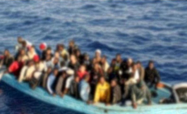 İzmir'de 63 göçmen yakalandı