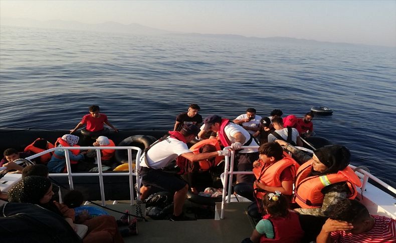 İzmir'de 101 göçmen yakalandı