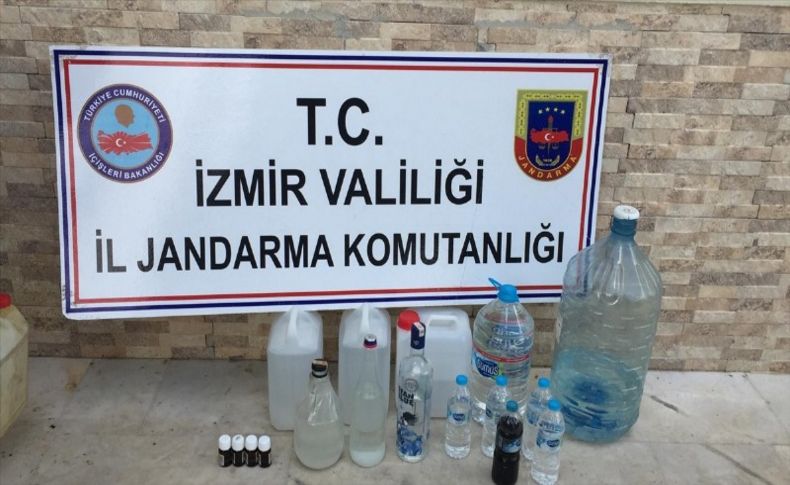 İzmir'de 4 ilçede sahte içki operasyonu
