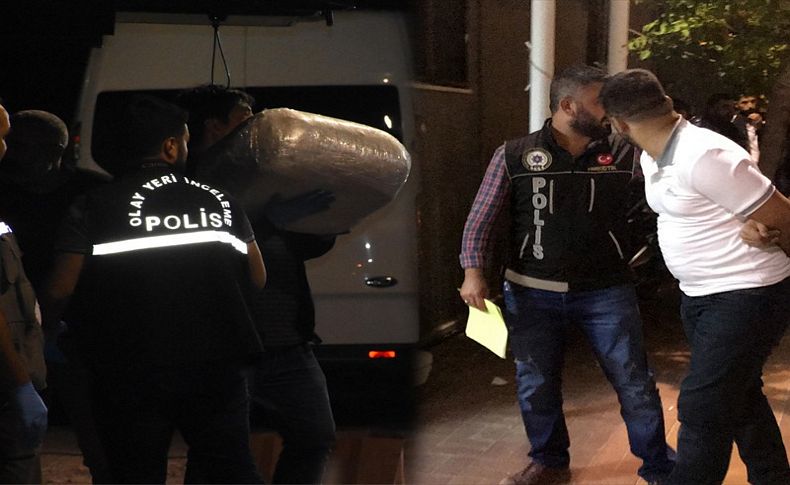 İzmir'de 700 kilogram uyuşturucu ele geçirilen operasyonda 5 tutuklama