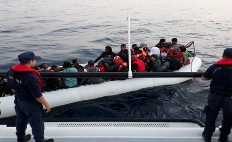 İzmir'de 83 düzensiz göçmen yakalandı