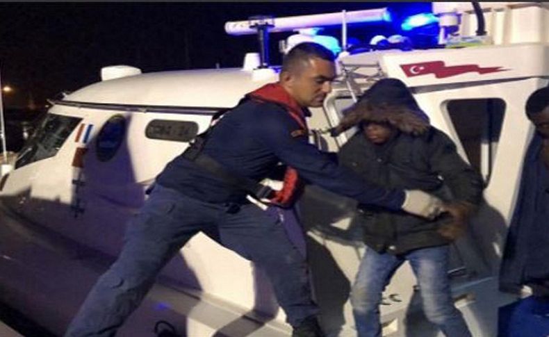 İzmir'de 98 kaçak göçmen yakalandı