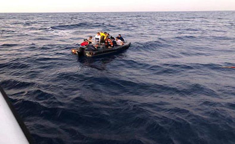 İzmir'de 185 kaçak göçmen yakalandı