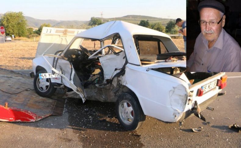 İzmir'de acı kaza: Dede öldü torunu yaralı...