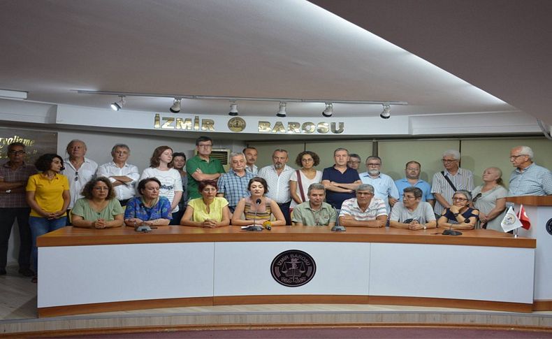 İzmir'de demokratik kitle örgütleri ve meslek odalarından kayyum deklarasyonu