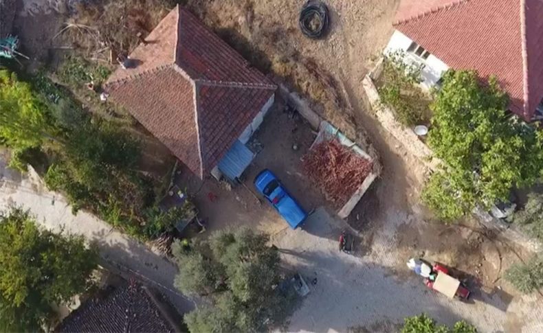 İzmir'de 'drone'lu uyuşturucu operasyonu