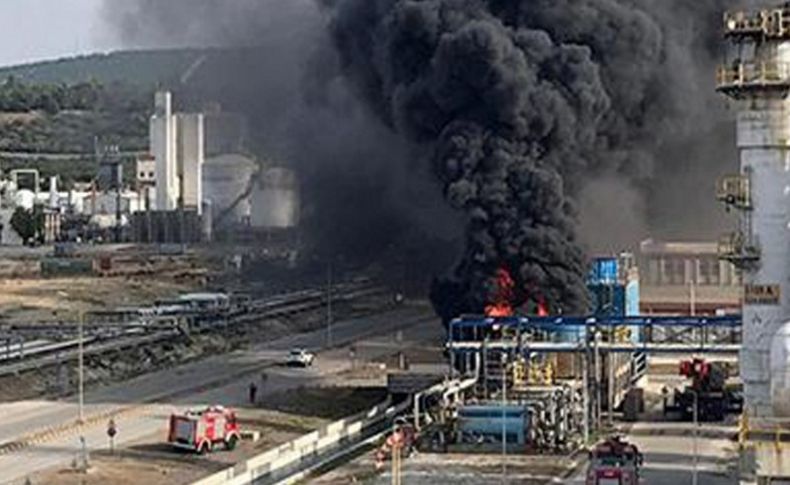 İzmir'de fabrika yangınına müdahale ederken kanala düşen teknisyen öldü
