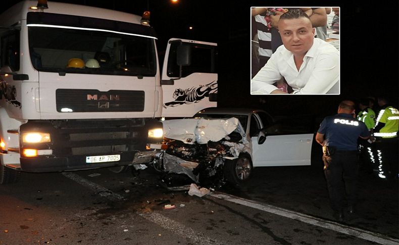 İzmir'de feci kaza ölüm getirdi!