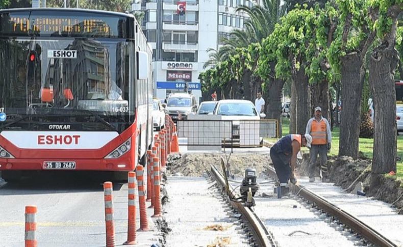 İzmir'de güzergahlara tramvay ayarı