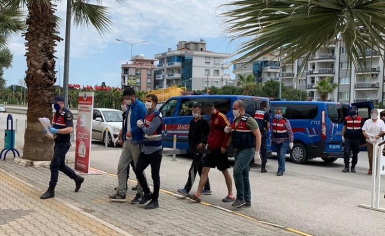 İzmir'de hırsızlığa 5 tutuklama