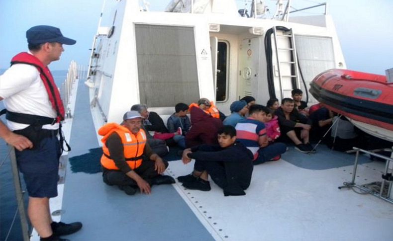 İzmir'de kaçak göçmen operasyonu
