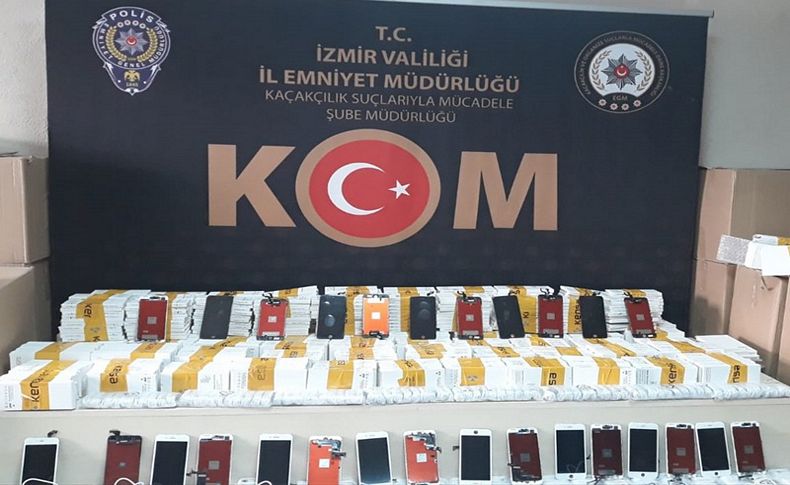 İzmir'de 'kaçak' operasyonu