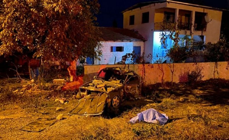 İzmir'de köpeğe ve bahçe duvarına çarpan otomobilin sürücüsü hayatını kaybetti