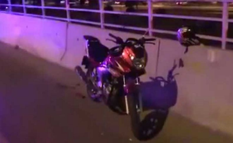 İzmir'de motosiklet kazası: 1 yaralı