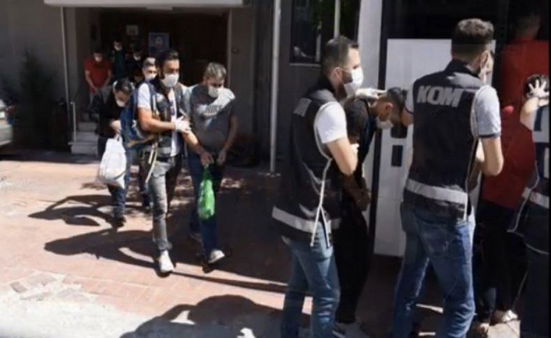 İzmir'de, organize suç örgütüne darbe: 11 tutuklama
