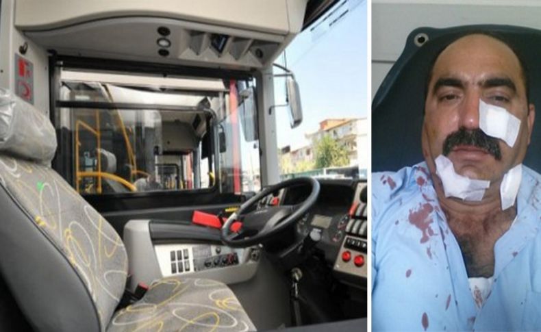 İzmir’de otobüs şoförü öldüresiye darp edildi!