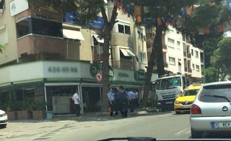 İzmir'de polise saldırı iddiası