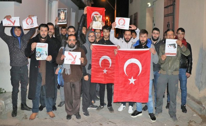 İzmir'de Suriyelilerden uyuşturucu tepkisi