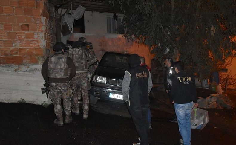 İzmir'de terör operasyonu: 36 gözaltı