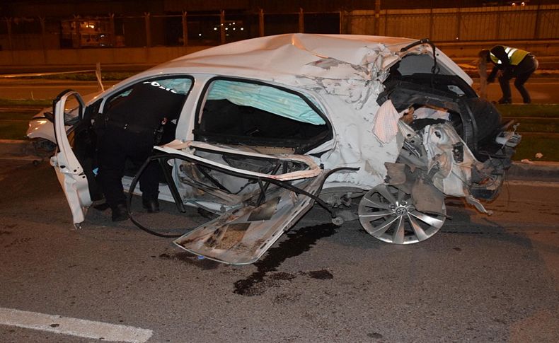 İzmir’de trafik kazası: 1'i ağır 4 yaralı