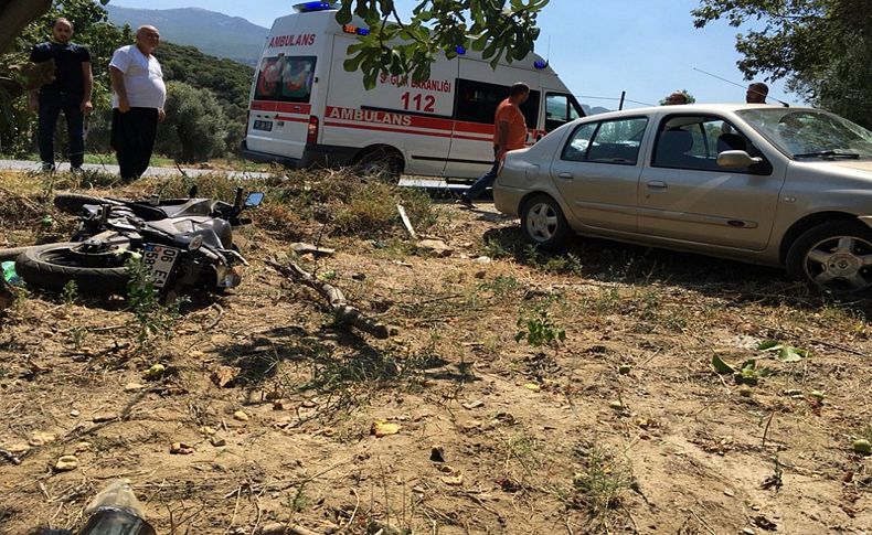 İzmir'de trafik kazası: 3 yaralı