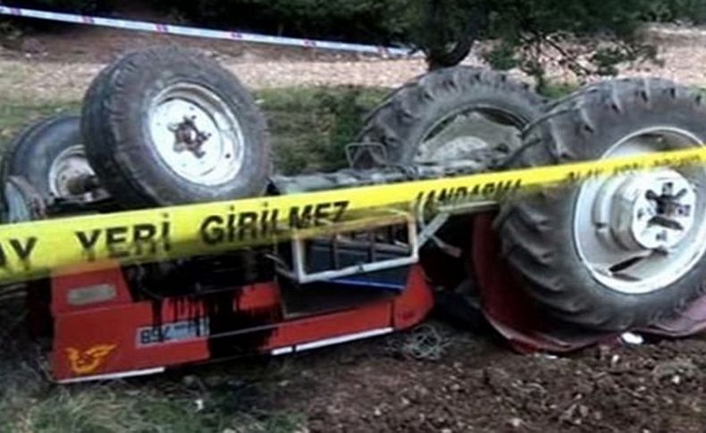 İzmir'de traktörün altında kalan kişi öldü