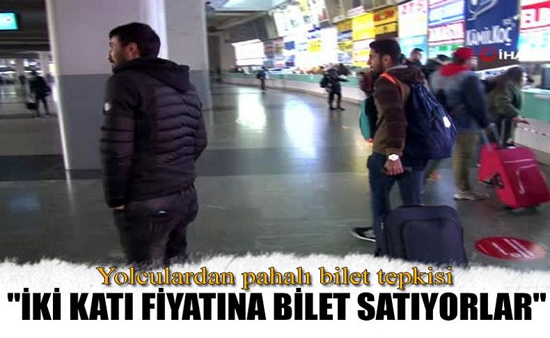 İzmir'de yolculardan pahalı bilet tepkisi
