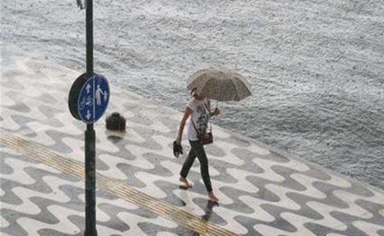 İzmir'e yağış geliyor