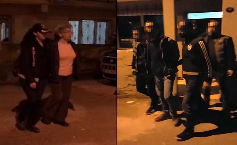 İzmir merkezli terör operasyonunda 11 tutuklama