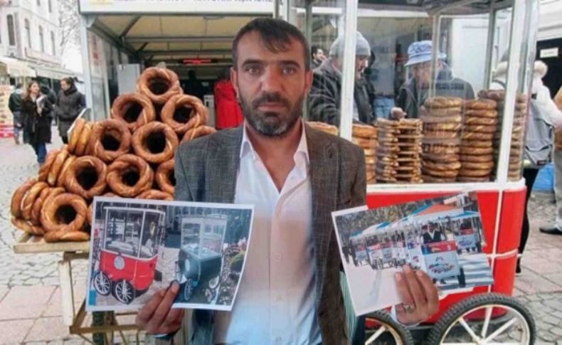 İzmir Seyyar Satıcılar Derneği Başkanı Laçin'den AK Partili Sürekli'ye ziyaret